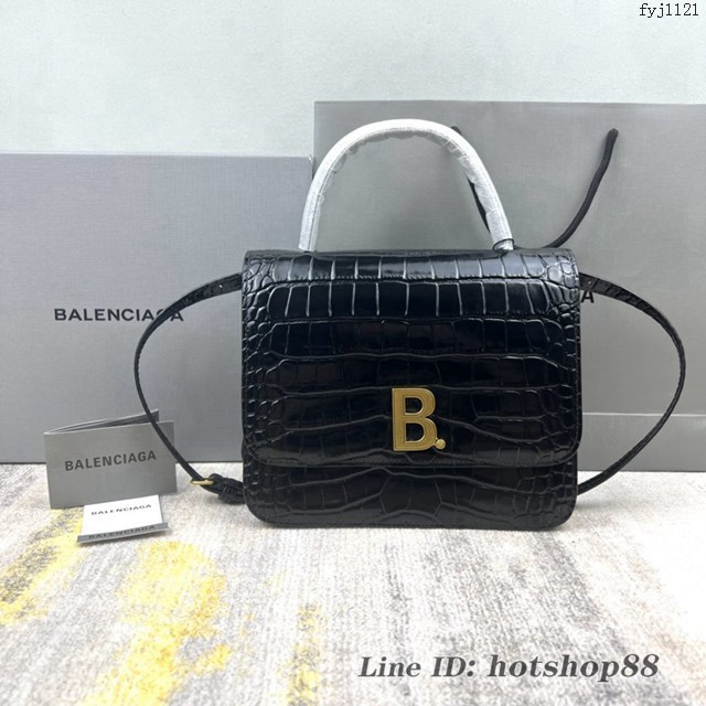 Balenciaga專櫃爆款小牛皮肩背女包 巴黎世家手提豆腐包 款號：644205 fyj1121