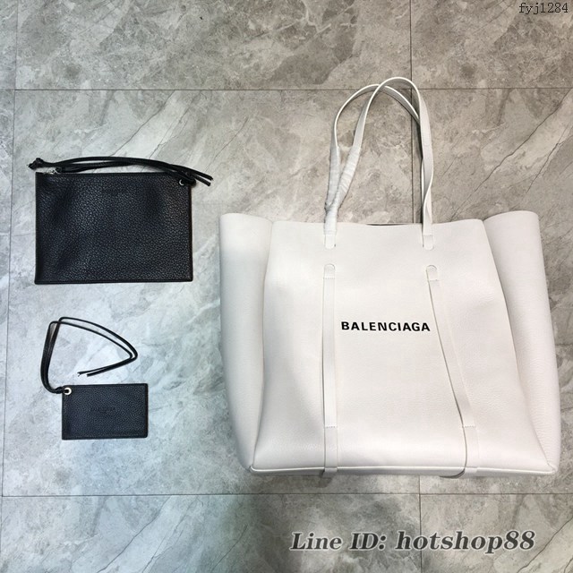 Balenciaga專櫃爆款大號全皮托特包 巴黎世家Everyday購物袋 fyj1284