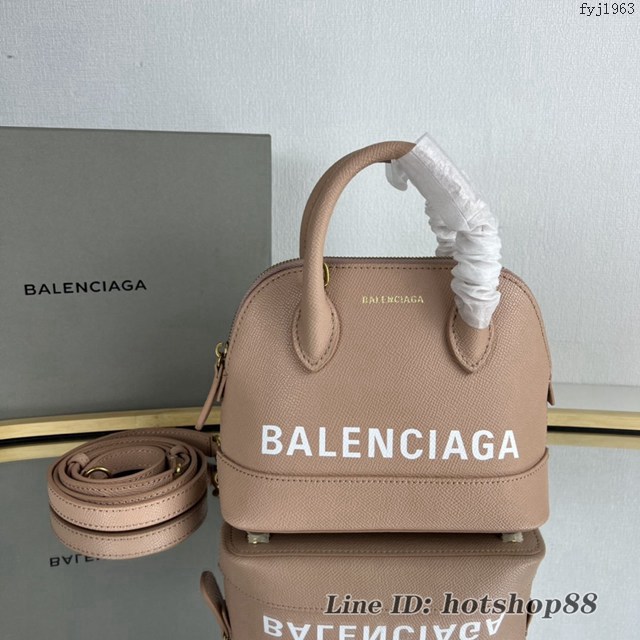 Balenciaga專櫃爆款XXS號手提貝殼包 巴黎世家原單大字母貝殼包 fyj1963