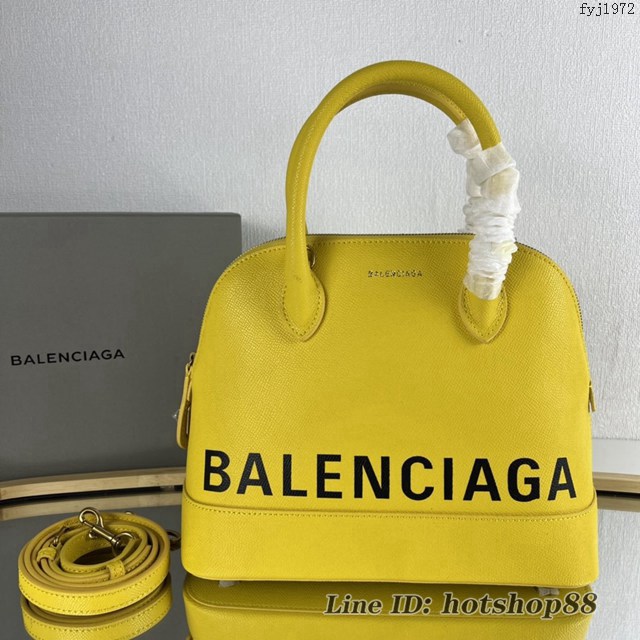 Balenciaga專櫃爆款S號手提貝殼包 巴黎世家原單大字母貝殼包 fyj1972