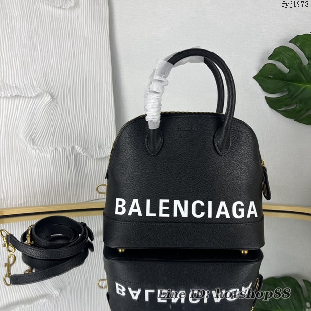 Balenciaga專櫃爆款新版/壓嘜LOGO大號手提貝殼包 巴黎世家原單大字母貝殼包 fyj1978