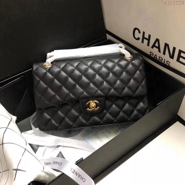 CHANEL女包 1112 金/銀扣 小顆粒球紋皮 香奈兒鏈條斜挎包 Chanel單肩女包 djc1229