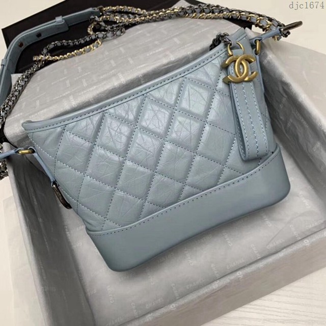 CHANEL女包 2019新品 Chanel Gabrielle#流浪包 升級版 香奈兒鏈條單肩斜挎包 djc1674