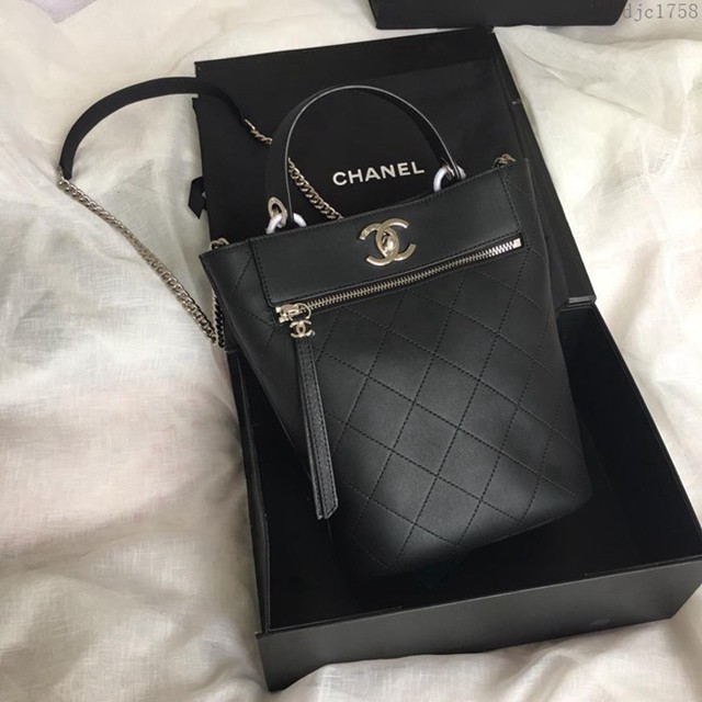 CHANEL女包 S0577# 2019夏季新款 chanel水桶包 chanel手提購物袋 香奈兒肩背包 djc1758