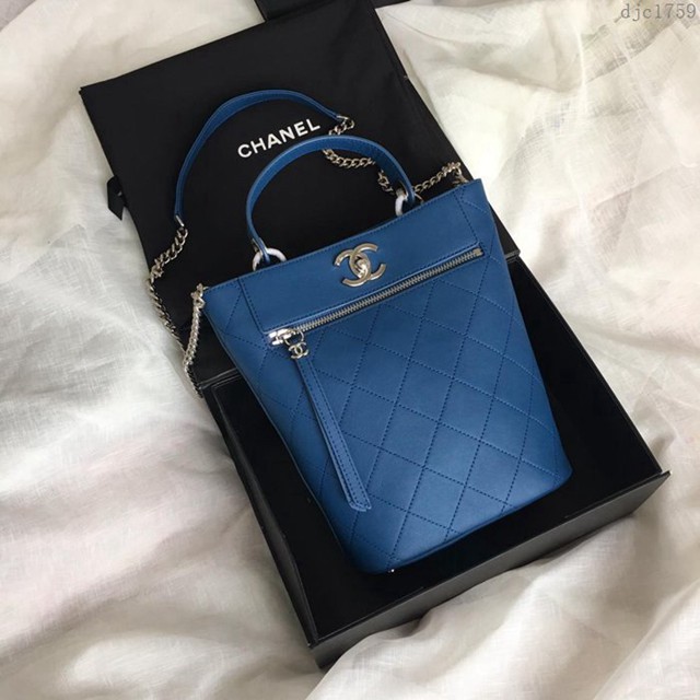 CHANEL女包 S0577# 2019夏季新款 chanel水桶包 chanel手提購物袋 香奈兒肩背包 djc1759