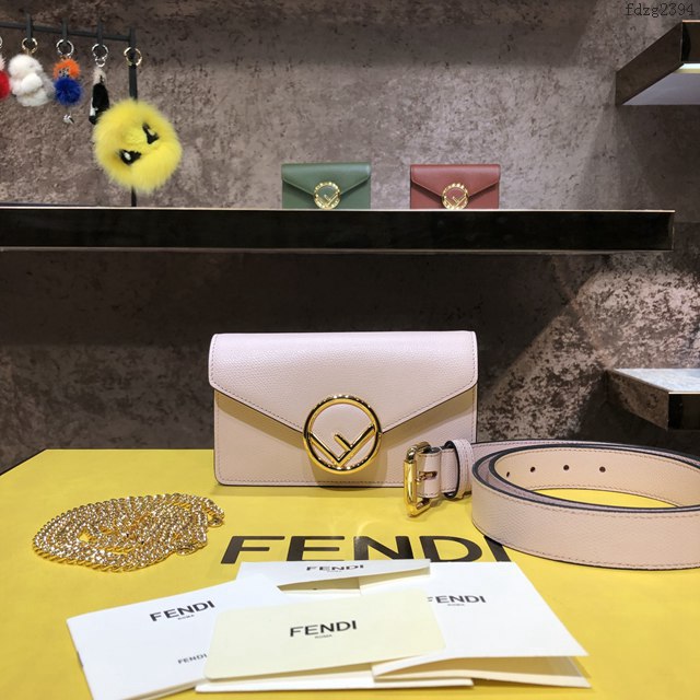 FENDI专柜精品包包 芬迪鏈條斜挎包胸包 Fendi全皮多功能腰包 fdzg2394