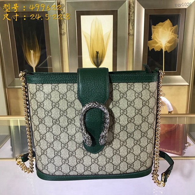 Gucci女包 499622 專櫃品質 古馳單肩斜挎女女包  gqy1026