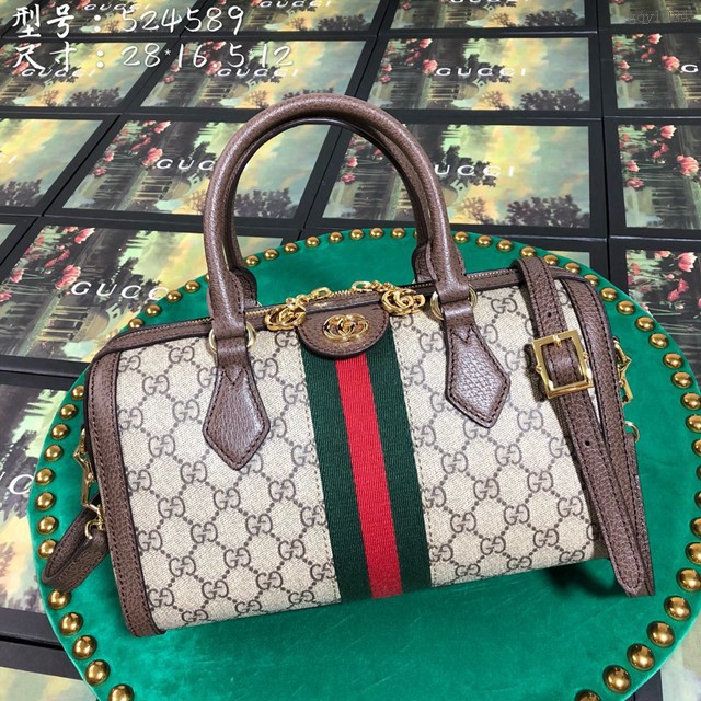 Gucci女包 524589 古馳ophidia手提包 Gucci枕頭包 Gucci女士手袋  gqy1084