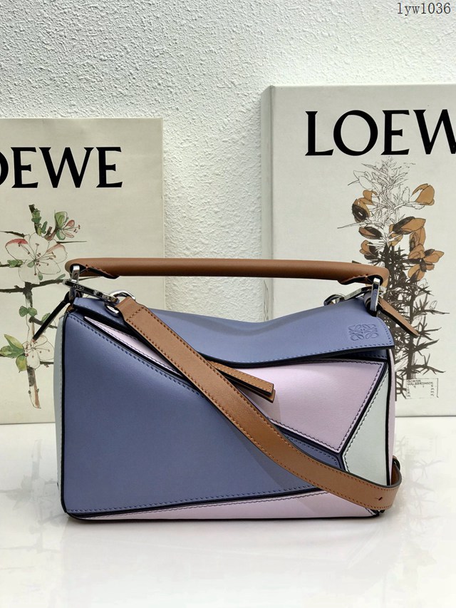 Loewe羅意威Puzzle女款系列小號幾何包 手提肩背斜挎女包 10172 lyw1036