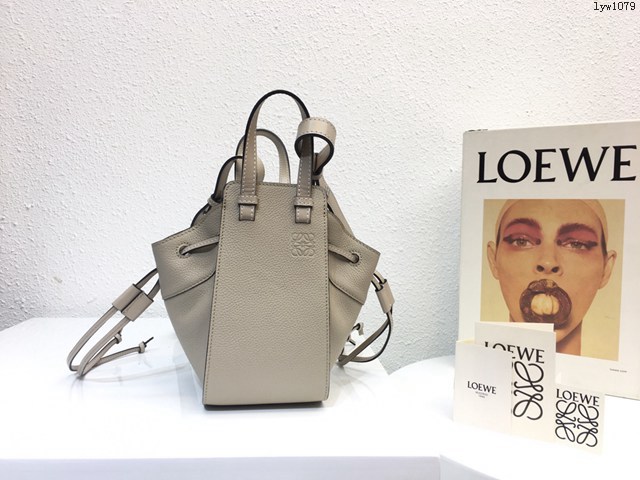 Loewe專櫃2022新款迷你hammock手袋 羅意威手提肩背女包迷你版吊床包 10393 lyw1079