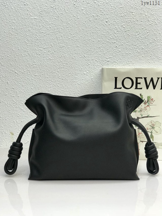 Loewe專櫃2022新款小牛皮肩背女包 羅意威Flamenco clutch系列升級版福袋大號 10856 lyw1151