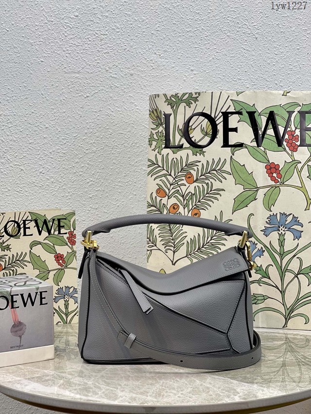 Loewe羅意威Puzzle女款系列小號幾何包 手提肩背斜挎女包 10172 lyw1227