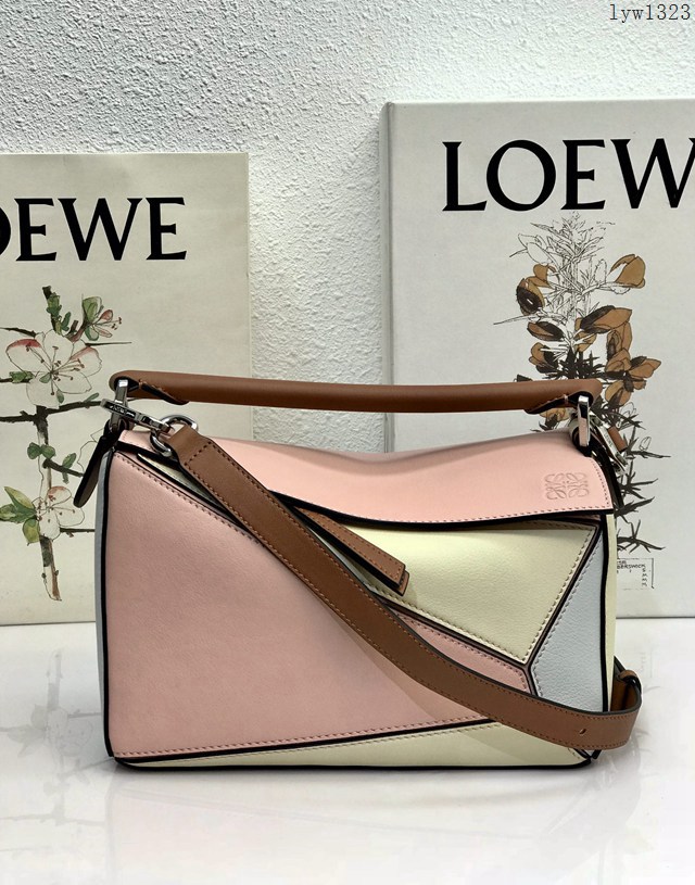 Loewe羅意威Puzzle女款系列小號幾何包 手提肩背斜挎女包 10172 lyw1323