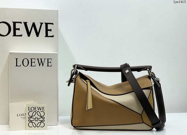 Loewe羅意威Puzzle女款系列小號幾何包 手提肩背斜挎女包 10172 lyw1413