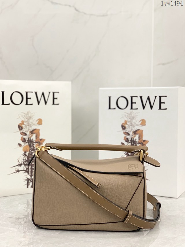 Loewe羅意威Puzzle女款系列小號幾何包 手提肩背斜挎女包 10172 lyw1494