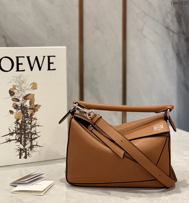 Loewe羅意威Puzzle女款系列小號幾何包 手提肩背斜挎女包 10172 lyw1495