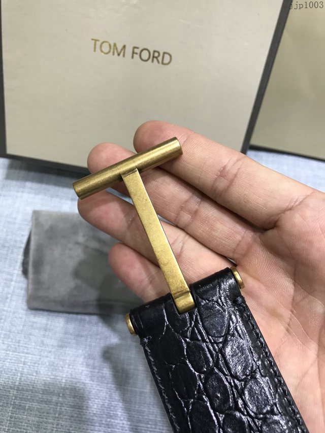 TOM FORD男士皮帶 湯姆福特高端皮帶 湯姆福特商務男士皮帶  jjp1003