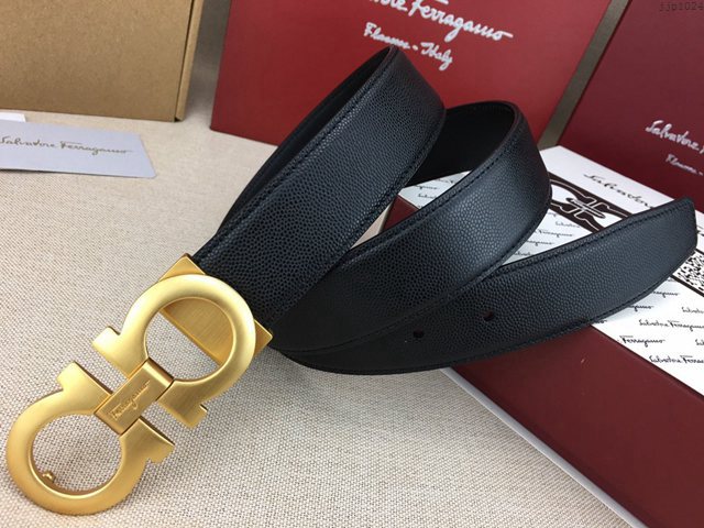 菲拉格慕男士皮帶 Ferragamo雙面牛皮休閒腰帶  jjp1024