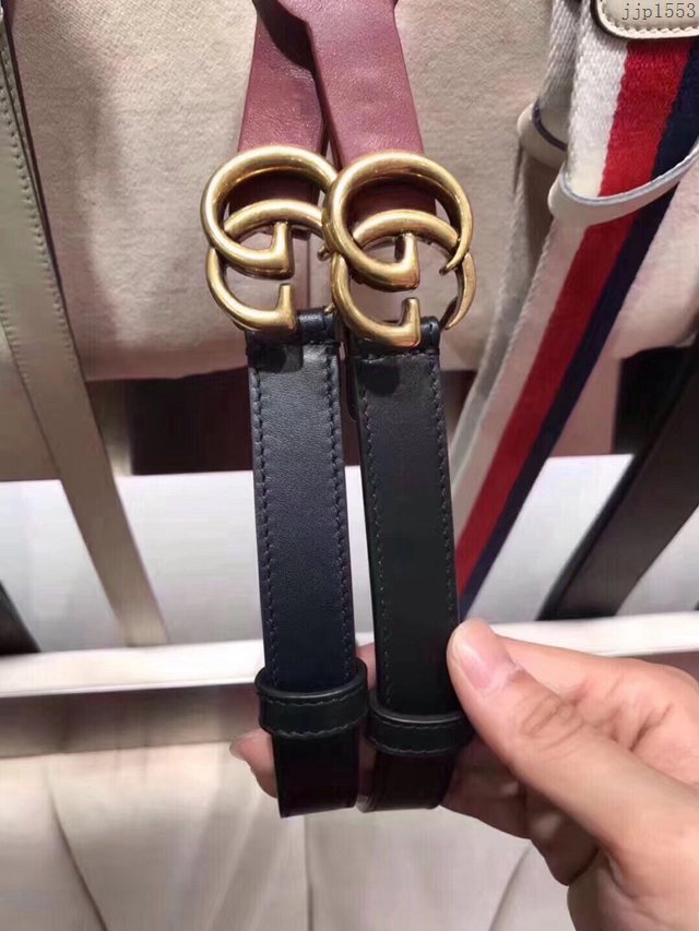 Gucci男士皮帶 古奇雙面牛皮腰帶 409417  jjp1553