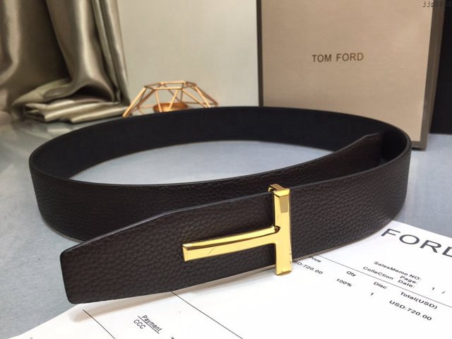 TOM FORD商務男士皮帶 湯姆福特雙面小牛皮腰帶  jjp1868