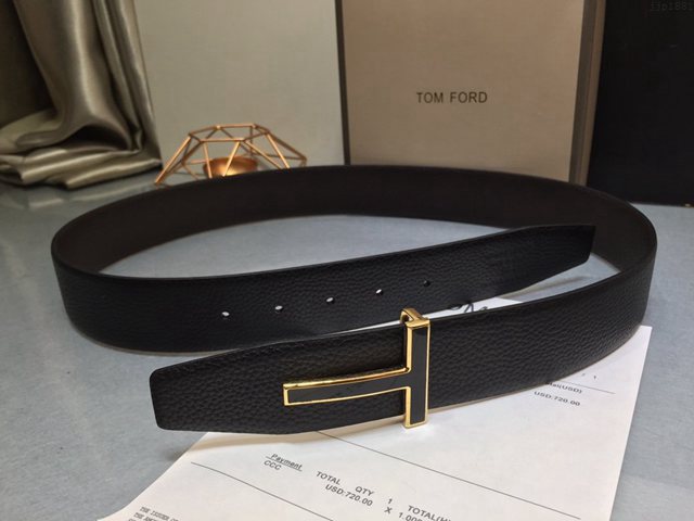 TOM FORD商務男士皮帶 湯姆福特雙面小牛皮腰帶  jjp1881