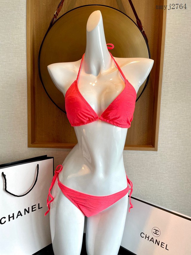 CHANEL專門店新款香奈兒比基尼圖案印花游泳衣 mmyj2764