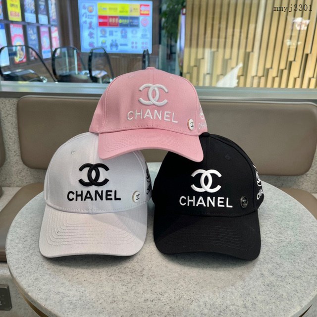 CHANEL專門店新款香奈兒原單網紅爆款棒球帽鴨舌帽 mmyj3301