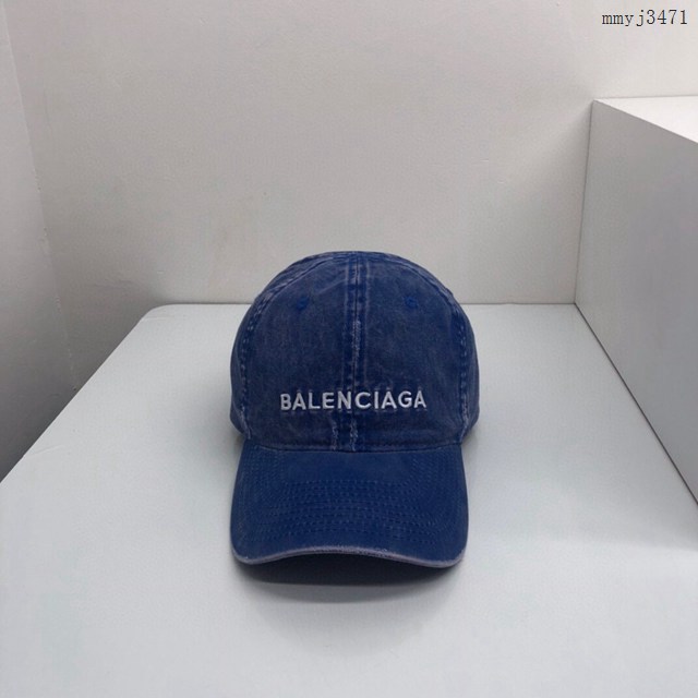 Balenciaga專櫃新款巴黎世家百搭款男女通用棒球帽鴨舌帽 mmyj3471