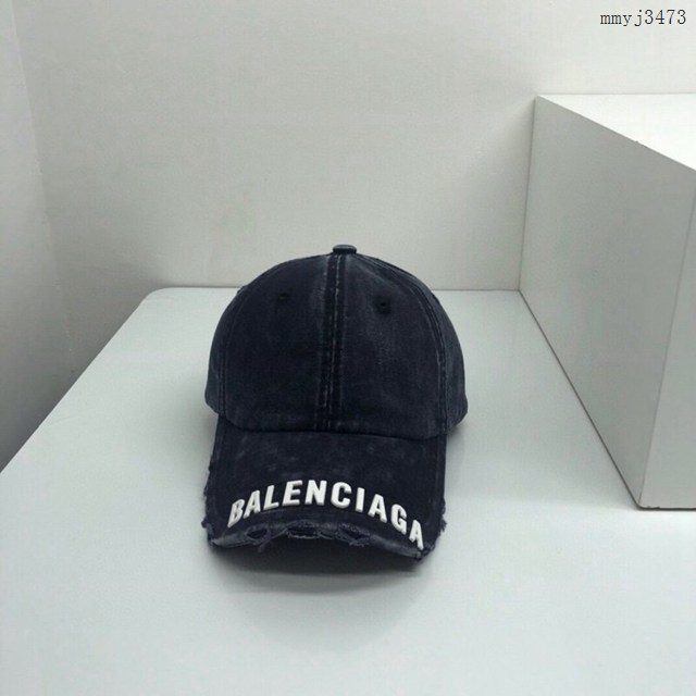 Balenciaga專櫃新款巴黎世家百搭款男女通用棒球帽鴨舌帽 mmyj3473