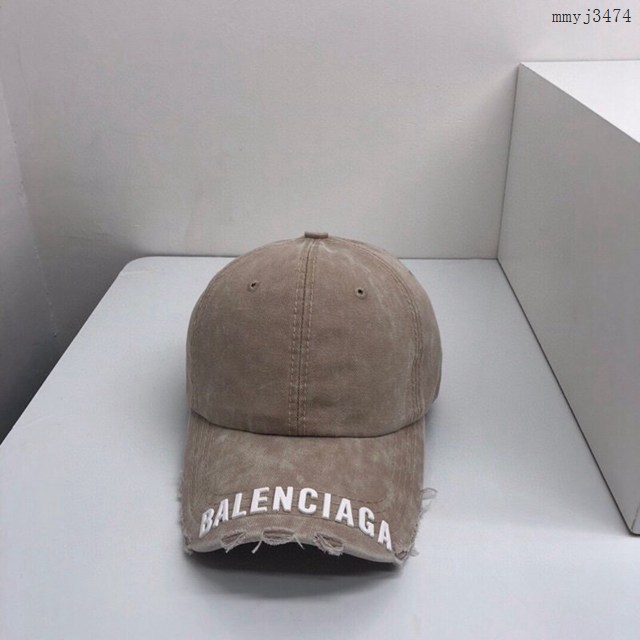 Balenciaga專櫃新款巴黎世家百搭款男女通用棒球帽鴨舌帽 mmyj3474