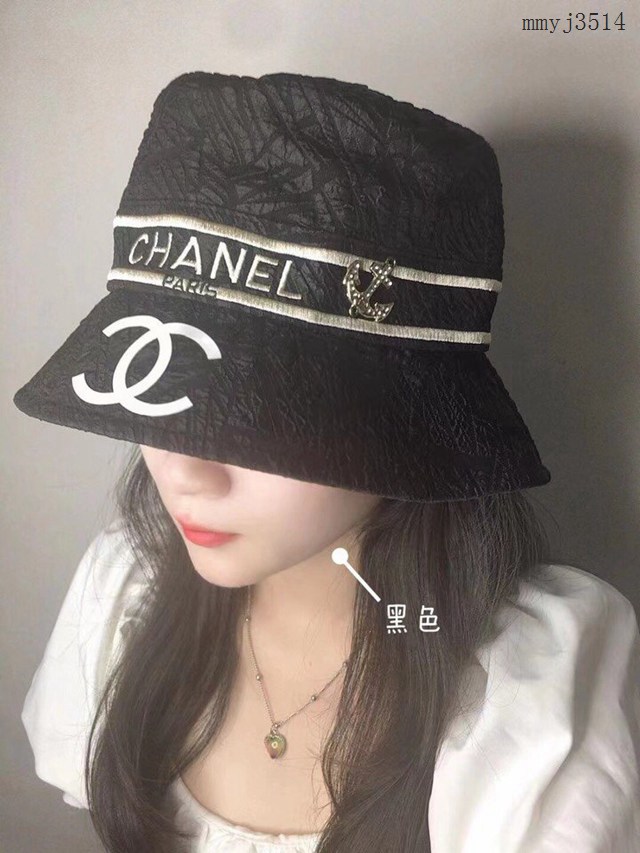 CHANEL專門店新款香奈兒百搭款漁夫帽遮陽帽 mmyj3514