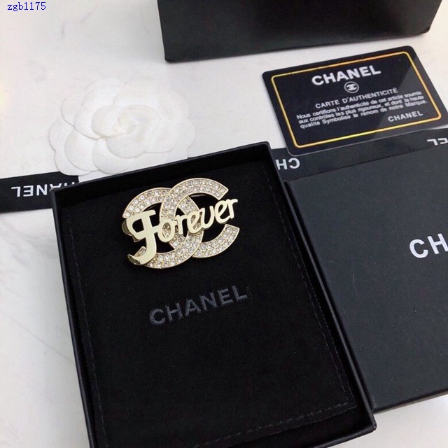 Chanel專櫃新款配飾品 香奈兒經典胸針 zgb1175