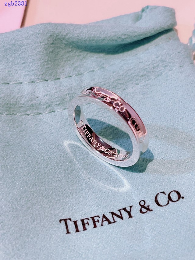 Tiffany新款經典純銀1837戒指 蒂芙尼情侶款1837純銀戒指 zgb2381