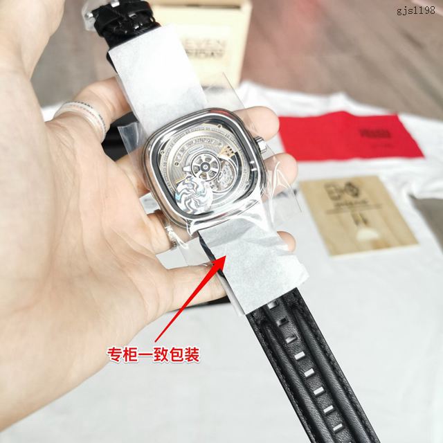 七个星期五时尚男士手表 sevenFriday自动机械男士腕表 gjs1198