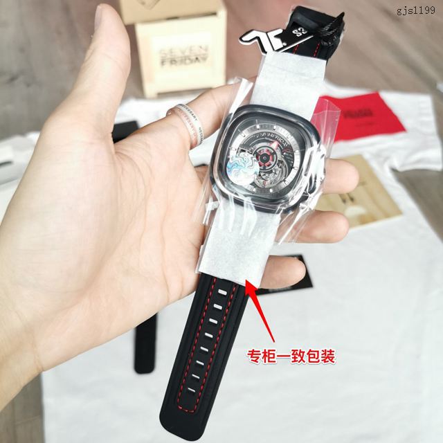 七个星期五时尚男士手表 sevenFriday自动机械男士腕表 gjs1199