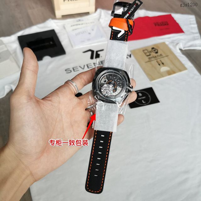 七个星期五时尚男士手表 sevenFriday自动机械男士腕表 gjs1200