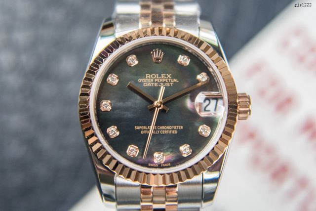 劳力士手表 DATEJUST最强版日志型系列腕表 Rolex经典款钢带机械女表 gjs1222