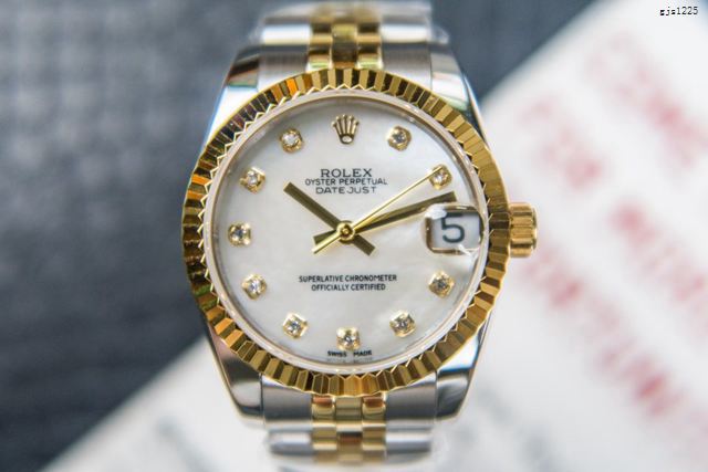 劳力士手表 DATEJUST最强版日志型系列腕表 Rolex经典款钢带机械女表 gjs1225