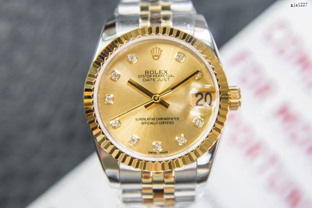 劳力士手表 DATEJUST最强版日志型系列腕表 Rolex经典款钢带机械女表 gjs1227