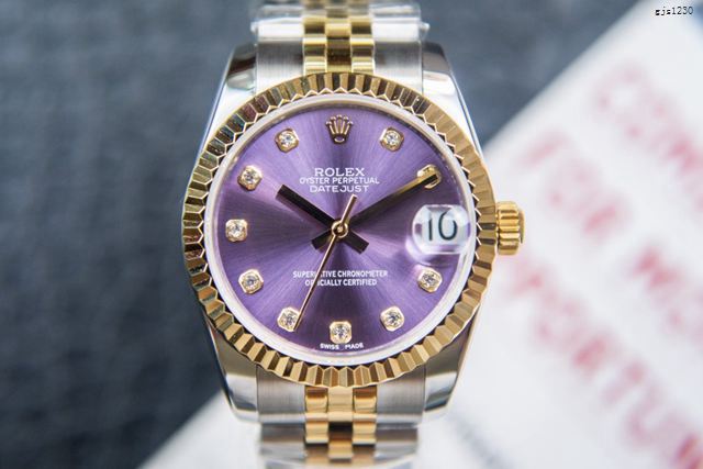 劳力士手表 DATEJUST最强版日志型系列腕表 Rolex经典款钢带机械女表 gjs1230