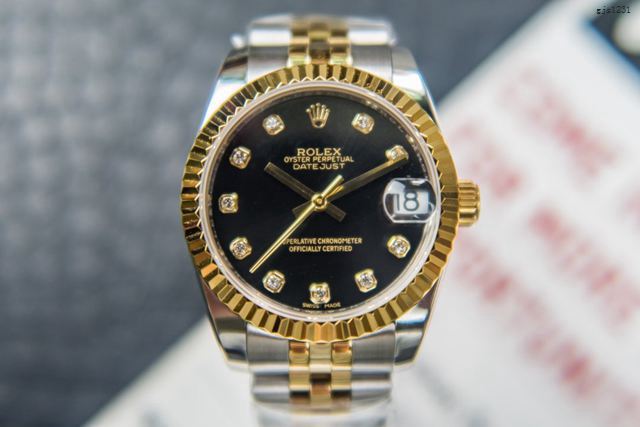 劳力士手表 DATEJUST最强版日志型系列腕表 Rolex经典款钢带机械女表 gjs1231