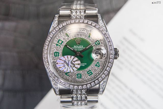 劳力士手表 NS-Factory Rolex日志满钻系列经典男士腕表 Rolex机械男表 gjs1372