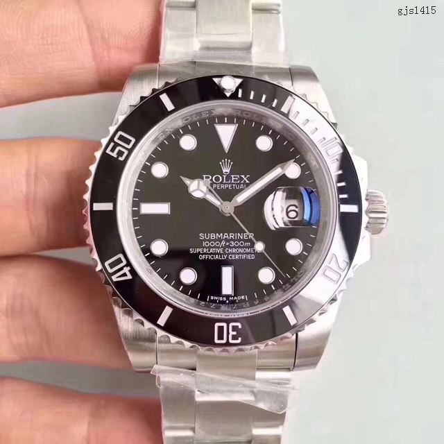 劳力士手表 Rolex潜航者型SUB水鬼 型号116610 904L钢版本 Rolex高端男士腕表 gjs1415