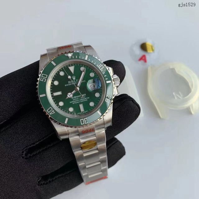 劳力士手表 NOOB绿水鬼 Rolex顶级复刻机械男表 gjs1529