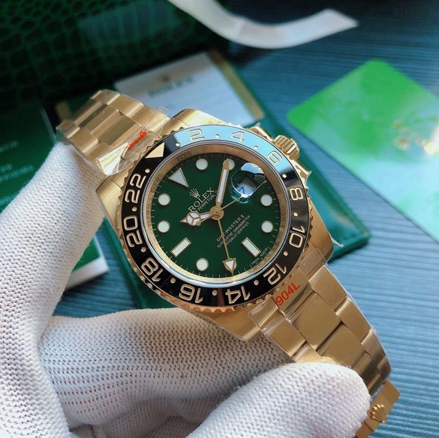 劳力士手表 Rolex格林尼治型 116710 N厂超级复刻ROLEX男士腕表 两地时间腕表 gjs1616