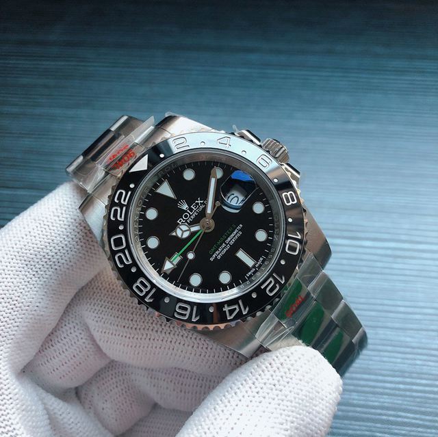 劳力士手表 Rolex格林尼治型 116710 N厂超级复刻ROLEX男士腕表 两地时间腕表 gjs1619