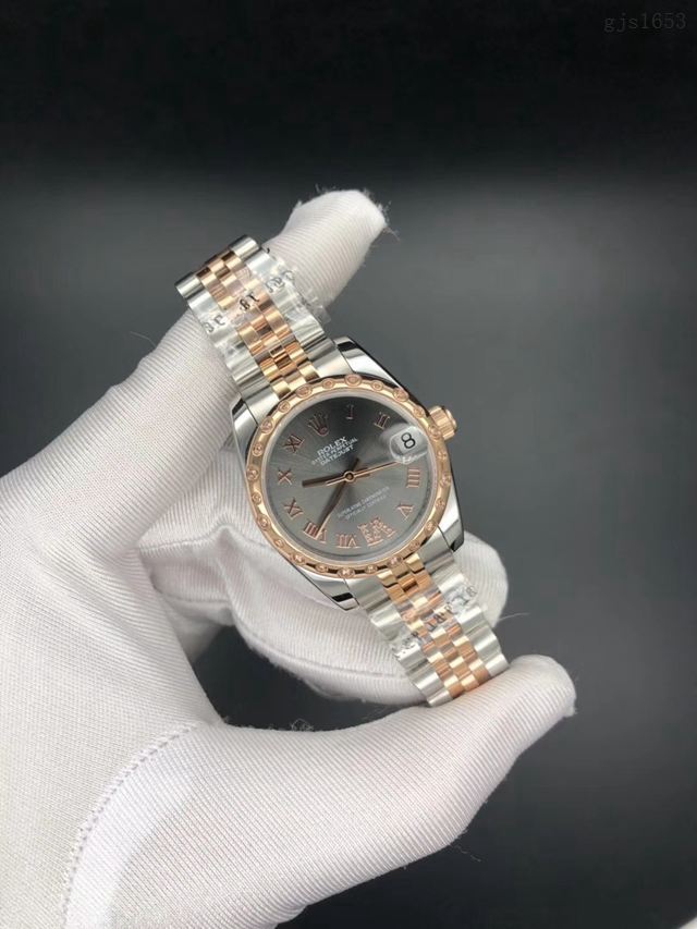 劳力士手表 Rolex经典款女款腕表 ZP厂精品 劳力士日志31mm 2824机芯 gjs1653