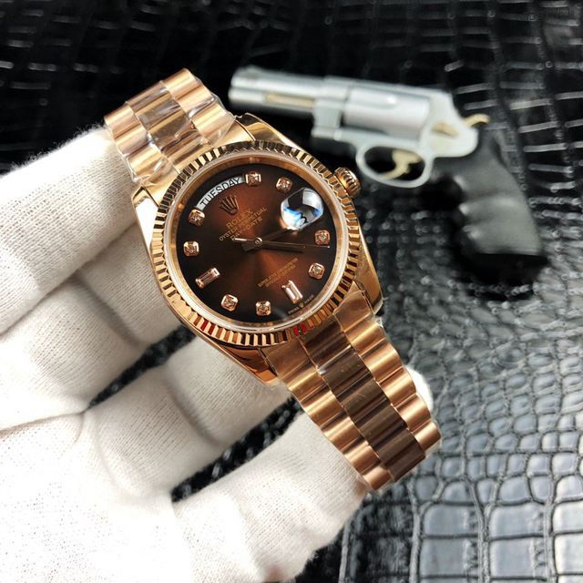 劳力士手表 Rolex星期日历型daydate系列 36mm eta2836全自动机械机芯女士腕表 gjs1861