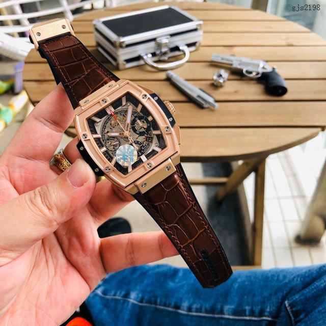 恒宝(宇舶)HUBLOT系列 SPIRIT OF BIG BANG男士计时功能腕表 gjs2198