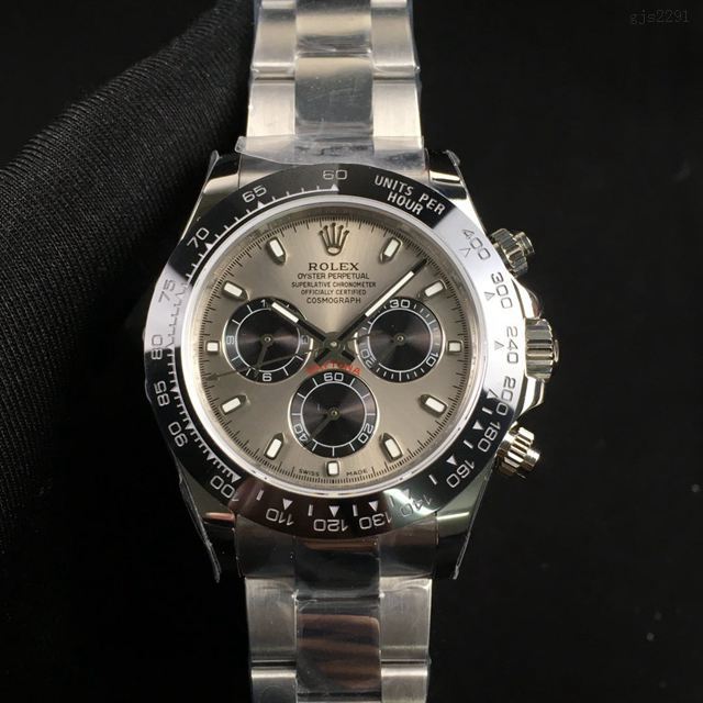 劳力士男士手表 Rolex迪通拿新品 灰白金迪 玫瑰金迪 黄金迪 余文乐同款 熊猫迪全新升级版腕表 gjs2291